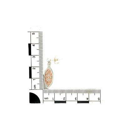 925 Silver Clogau Celtic Knot Drop Earrings