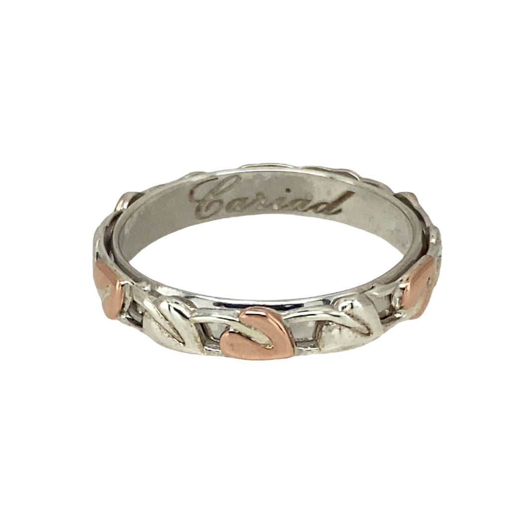 925 Silver Clogau Tree of Life Cariad Band Ring