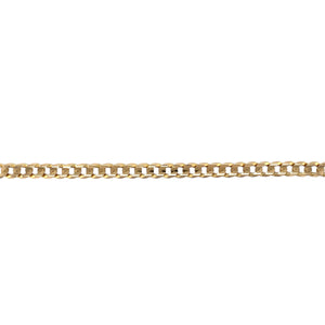 9ct Gold 21" Curb Chain