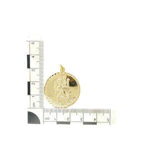 9ct Gold St Christopher Pendant