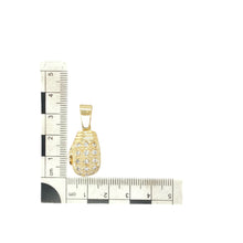 Load image into Gallery viewer, 9ct Gold &amp; Cubic Zirconia Set Boxing Glove Pendant
