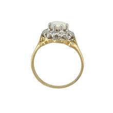 Load image into Gallery viewer, 18ct Gold Diamond &amp; Opal Set Cluster Ring
