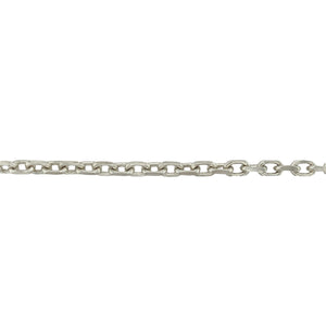 925 Silver 20" Faceted Belcher Chain