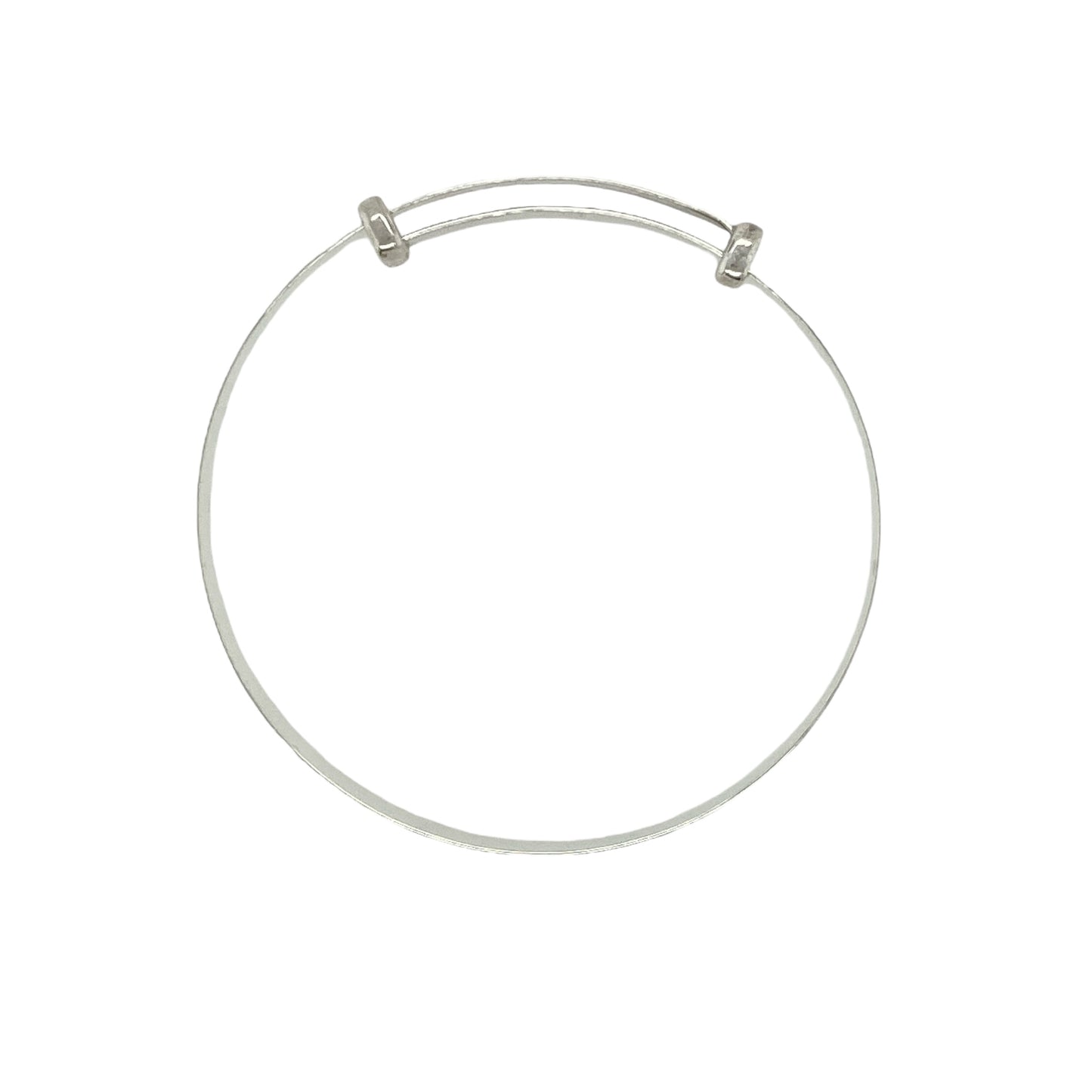 New 925 Silver Dolphin Patterned Baby Expander Bangle