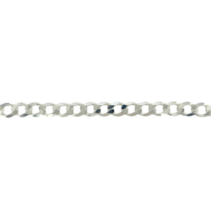 New 925 Silver 8.5" Curb Bracelet
