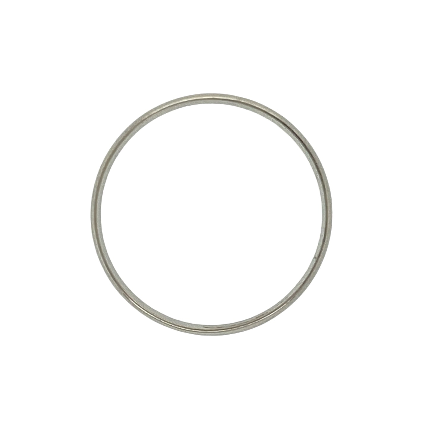 9ct White Gold 6mm Wedding Band Ring