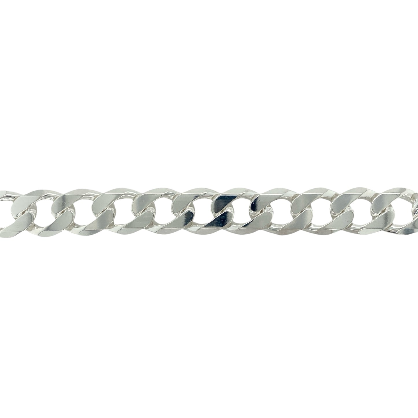 New 925 Solid Silver 22" Curb Chain 172 grams