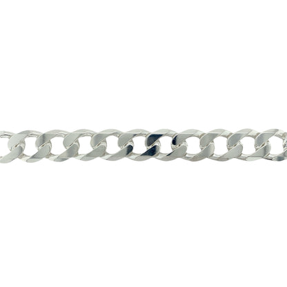 New 925 Solid Silver 22" Curb Chain 172 grams