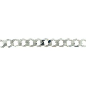 New 925 Solid Silver 24" Curb Chain 139 grams