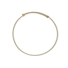 Load image into Gallery viewer, 9ct Gold Patterned Expanding Baby Bangle
