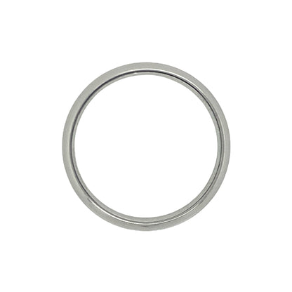9ct White Gold 7mm Wedding Band Ring