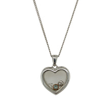 Load image into Gallery viewer, 925 Silver Clogau Heart 16&quot; - 18&quot; Necklace
