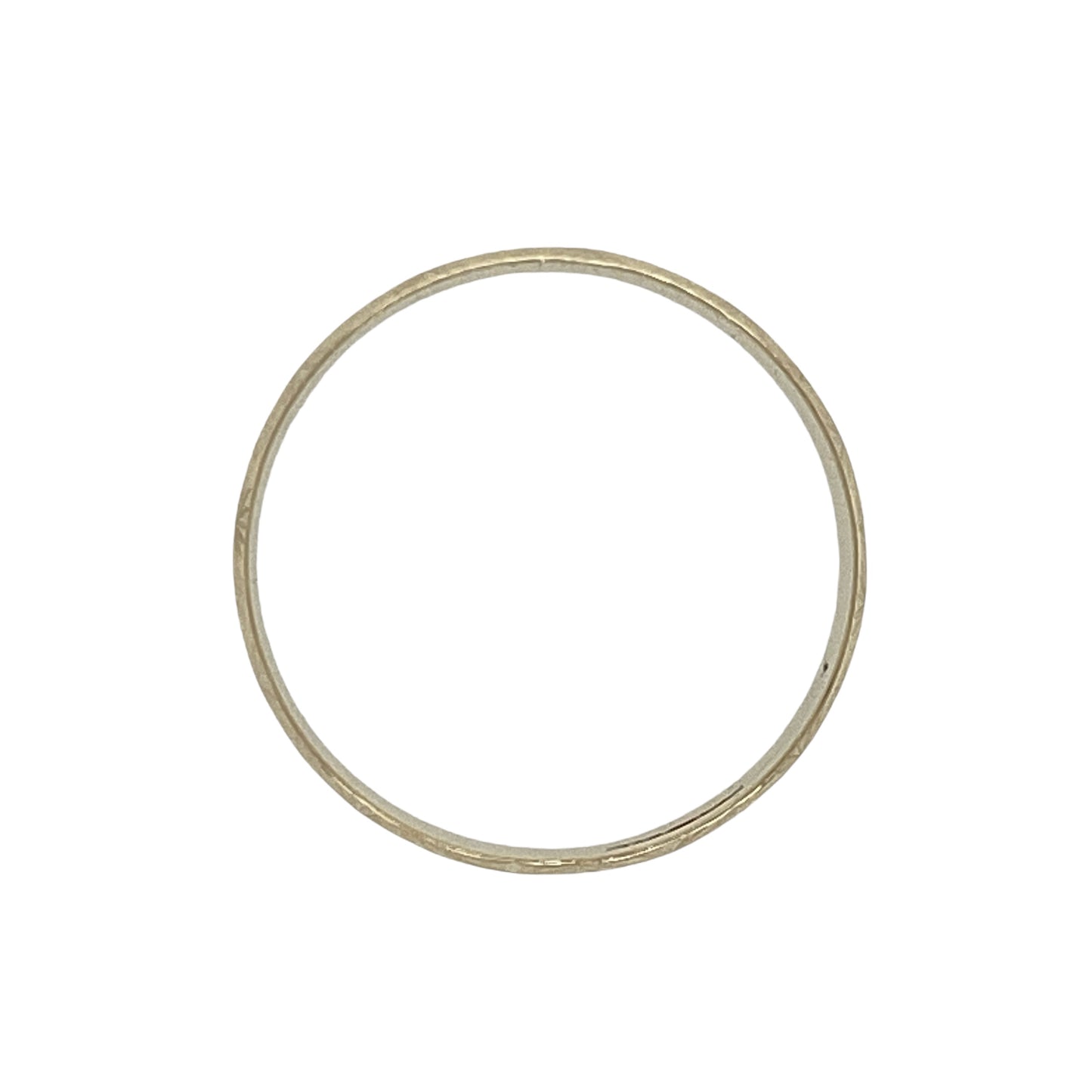 9ct Gold 7mm Patterned Band Ring