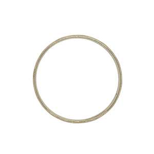 9ct Gold 7mm Patterned Band Ring