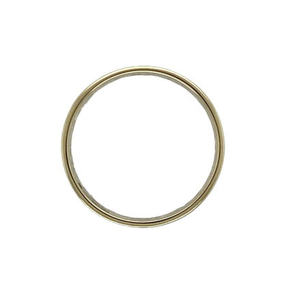 9ct Gold Celtic Weave Open Band Ring