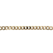 Load image into Gallery viewer, 9ct Gold 8.5&quot; Curb Bracelet
