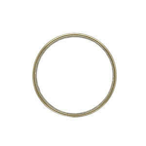 9ct Gold Celtic Open Weave Band Ring