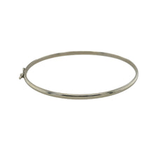 Load image into Gallery viewer, 9ct White Gold Plain Bangle
