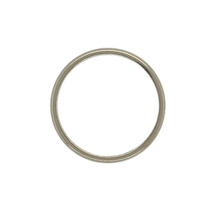 9ct White Gold 3mm Wedding Band Ring
