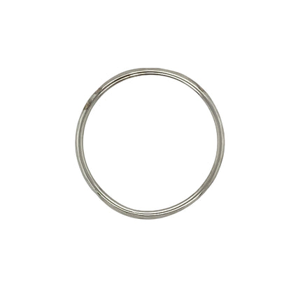 9ct White Gold 3mm Patterned Band Ring