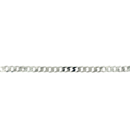 New 925 Silver 24" Curb Chain