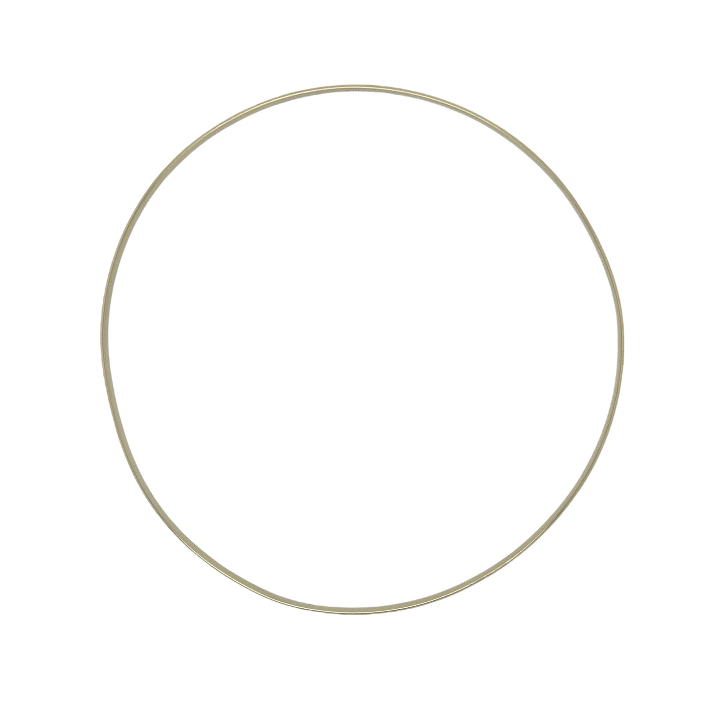 9ct Solid Gold Plain Bangle