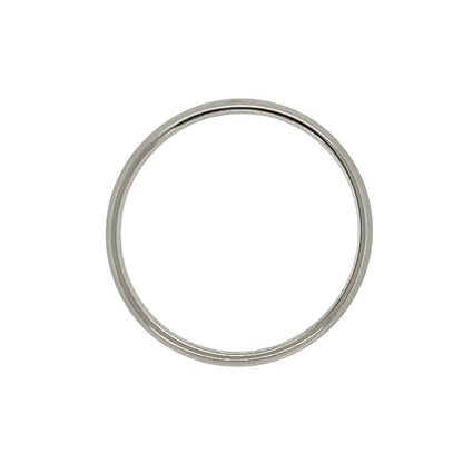 Platinum 5mm Wedding Band Ring