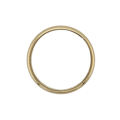 9ct Gold 3mm Wedding Band Ring