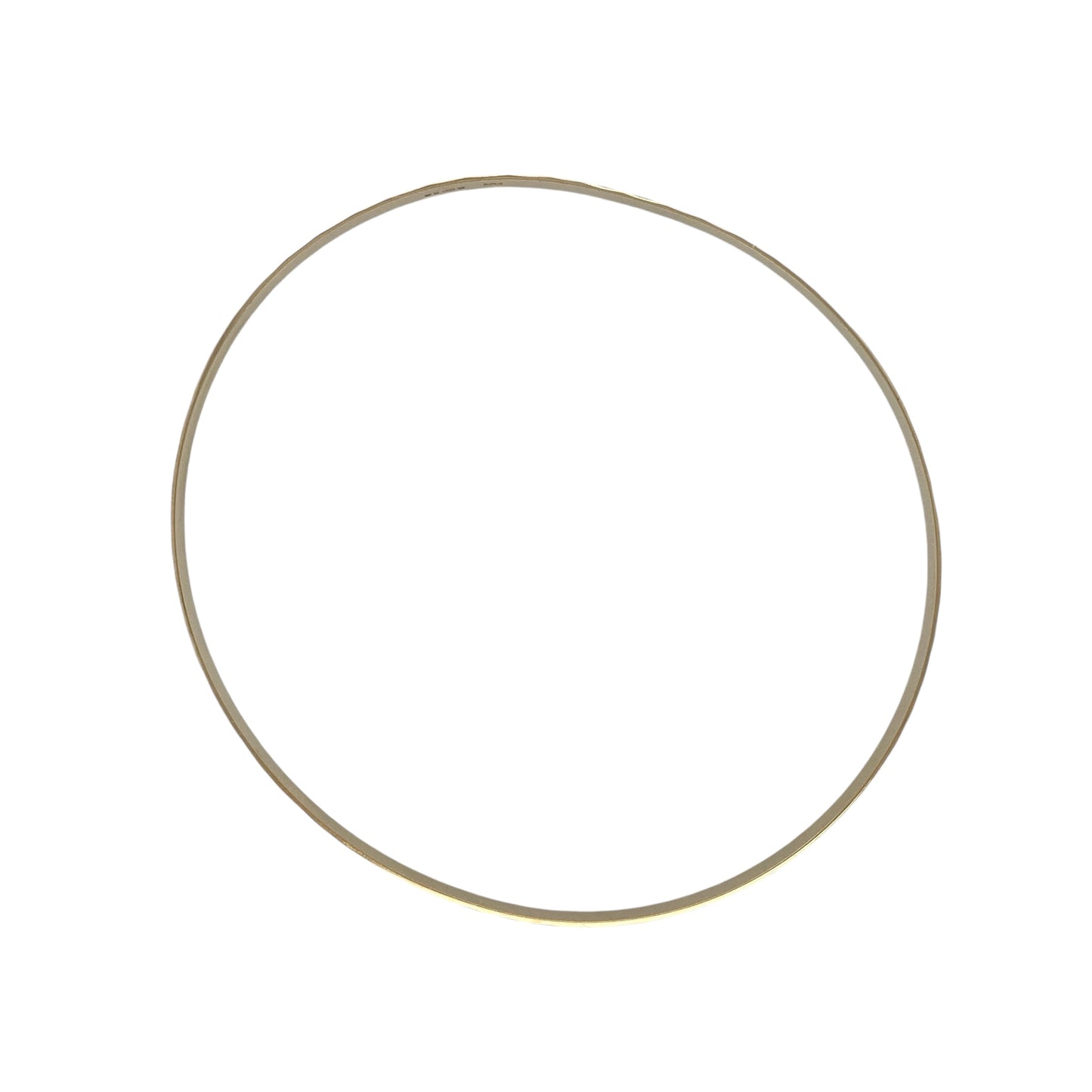 9ct Solid Gold Patterned Bangle