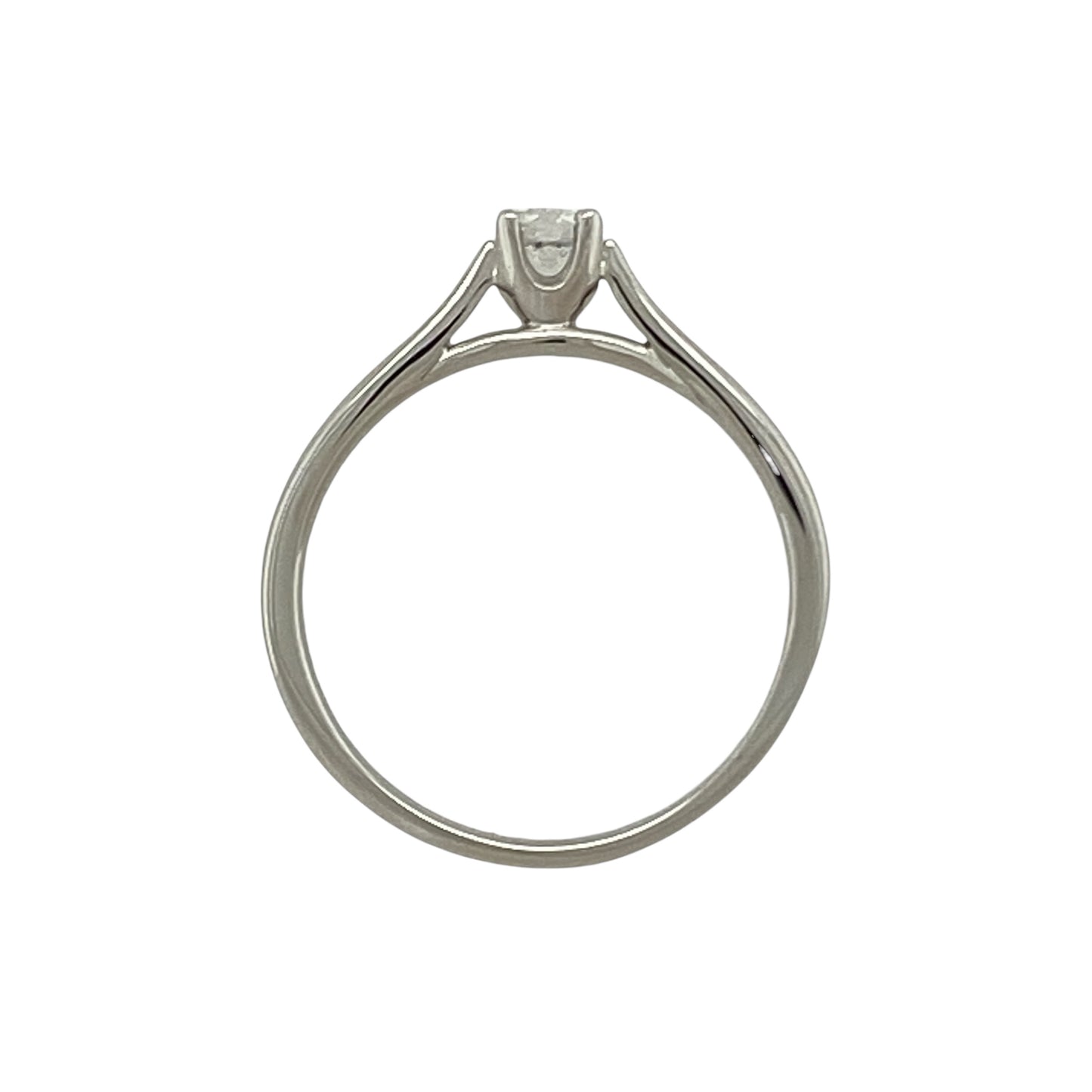 Platinum & Diamond Set Solitaire Ring
