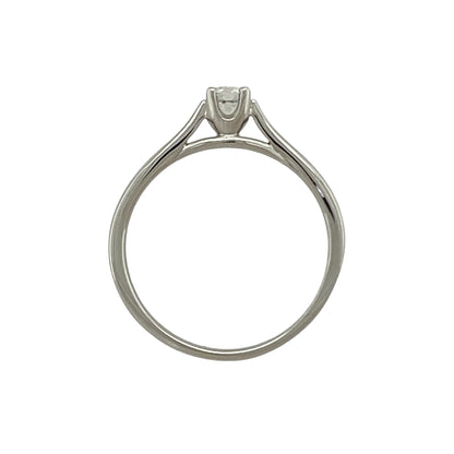 Platinum & Diamond Set Solitaire Ring