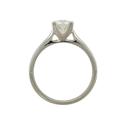 Platinum & Lab Grown Diamond Set Solitaire Ring