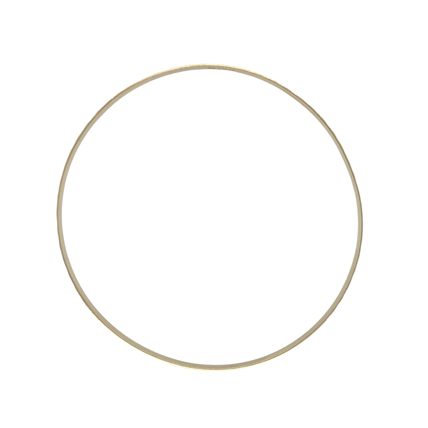 9ct Solid Gold Patterned Bangle