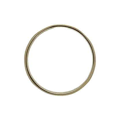 9ct Gold Hallmarked 4mm Flat Band Ring