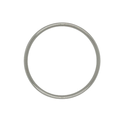 9ct White Gold 6mm Wedding Band Ring