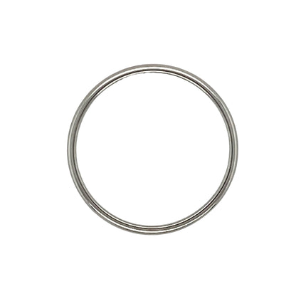 18ct White Gold 2mm Wedding Band Ring