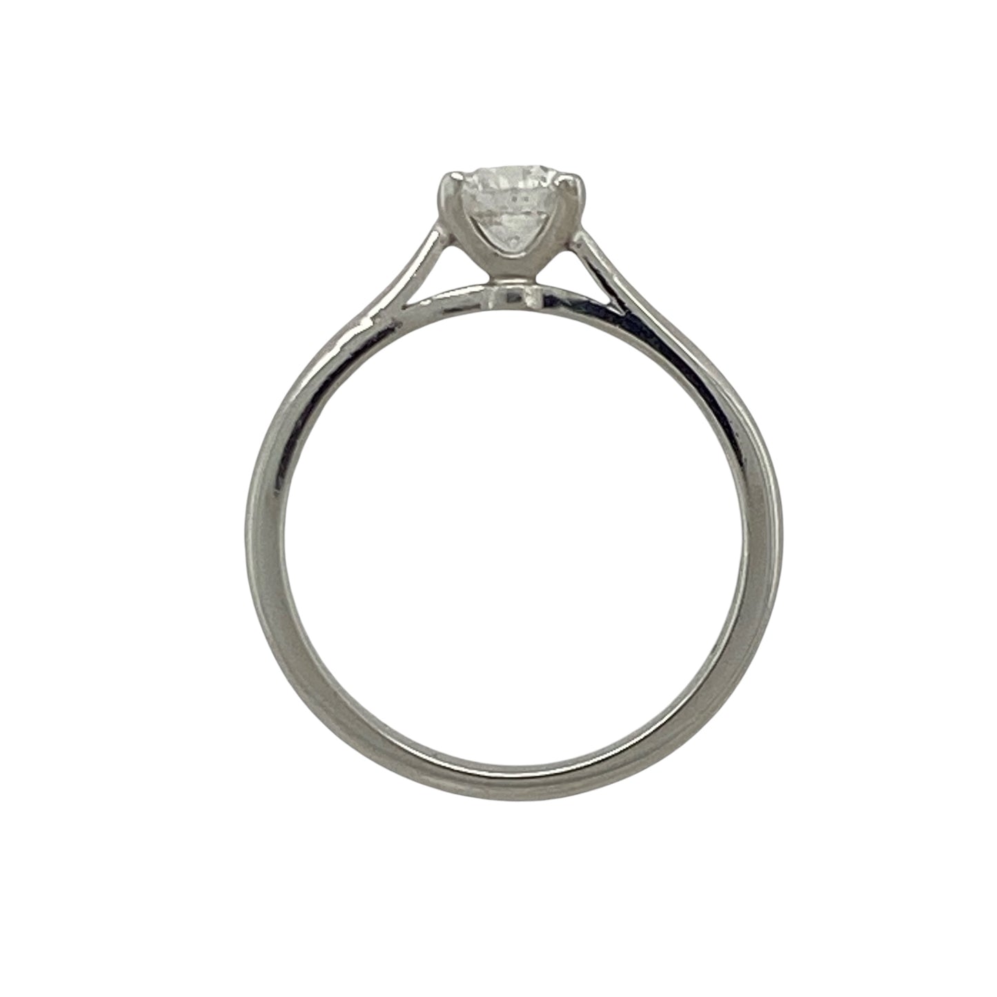 Platinum & Diamond Solitaire Ring