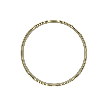 9ct Gold 5mm Flat Wedding Band Ring