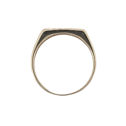 9ct Gold & Diamond Sister Ring