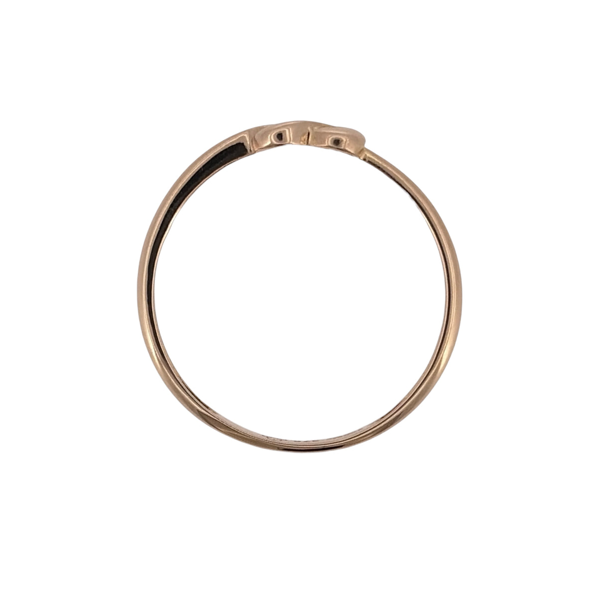 9ct Gold Heart Knot Ring