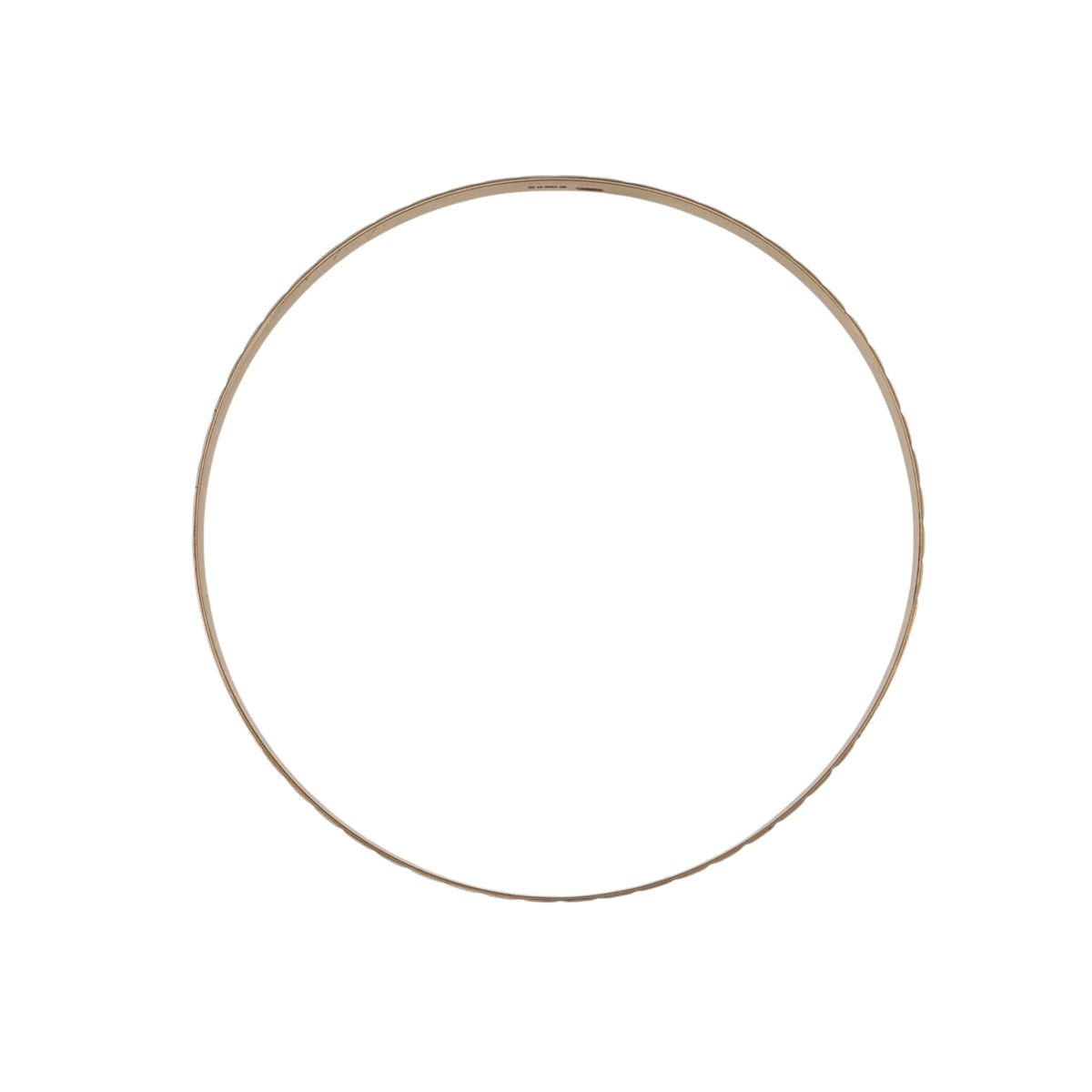 9ct Solid Gold Patterned Bangle