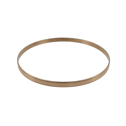 9ct Solid Gold Milgrain Edge Bangle