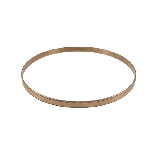 9ct Solid Gold Milgrain Edge Bangle
