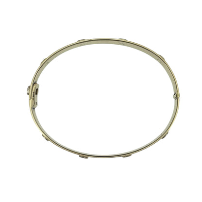 9ct Gold Screw Detail Bangle
