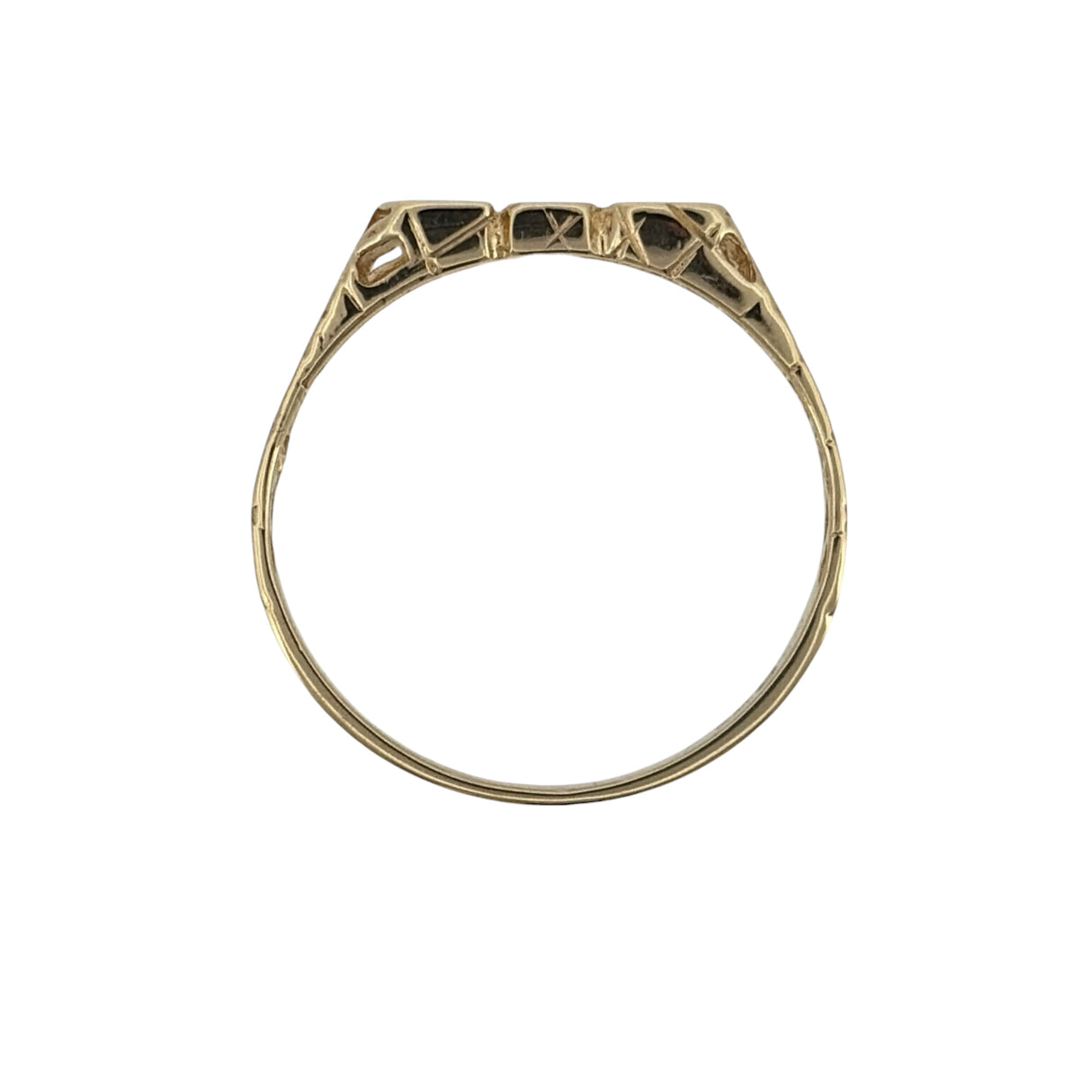 9ct Gold Dad Ring