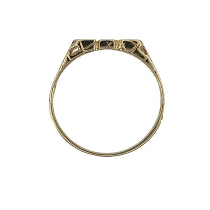 9ct Gold Dad Ring
