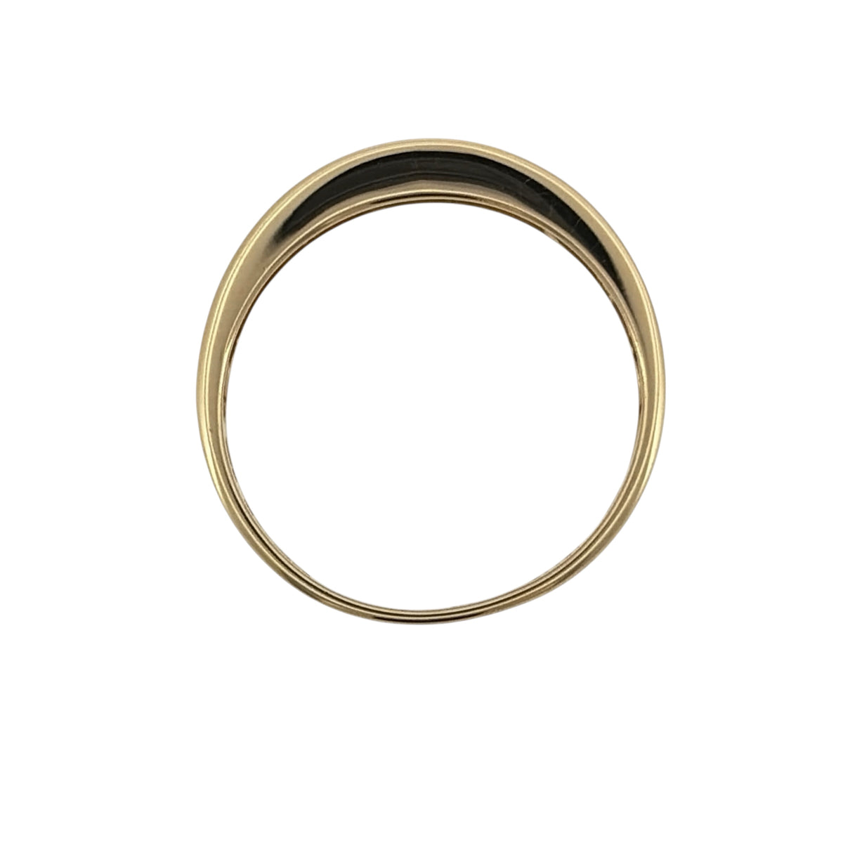 9ct Gold & Diamond Five Stone Band Ring