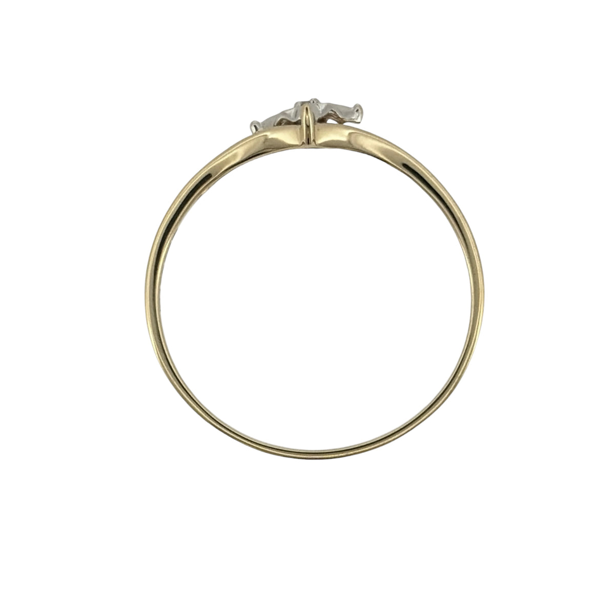 9ct Gold & Diamond Solitaire Ring
