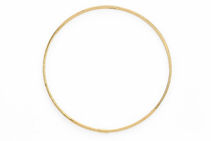 9ct Gold Twist Patterned Bangle