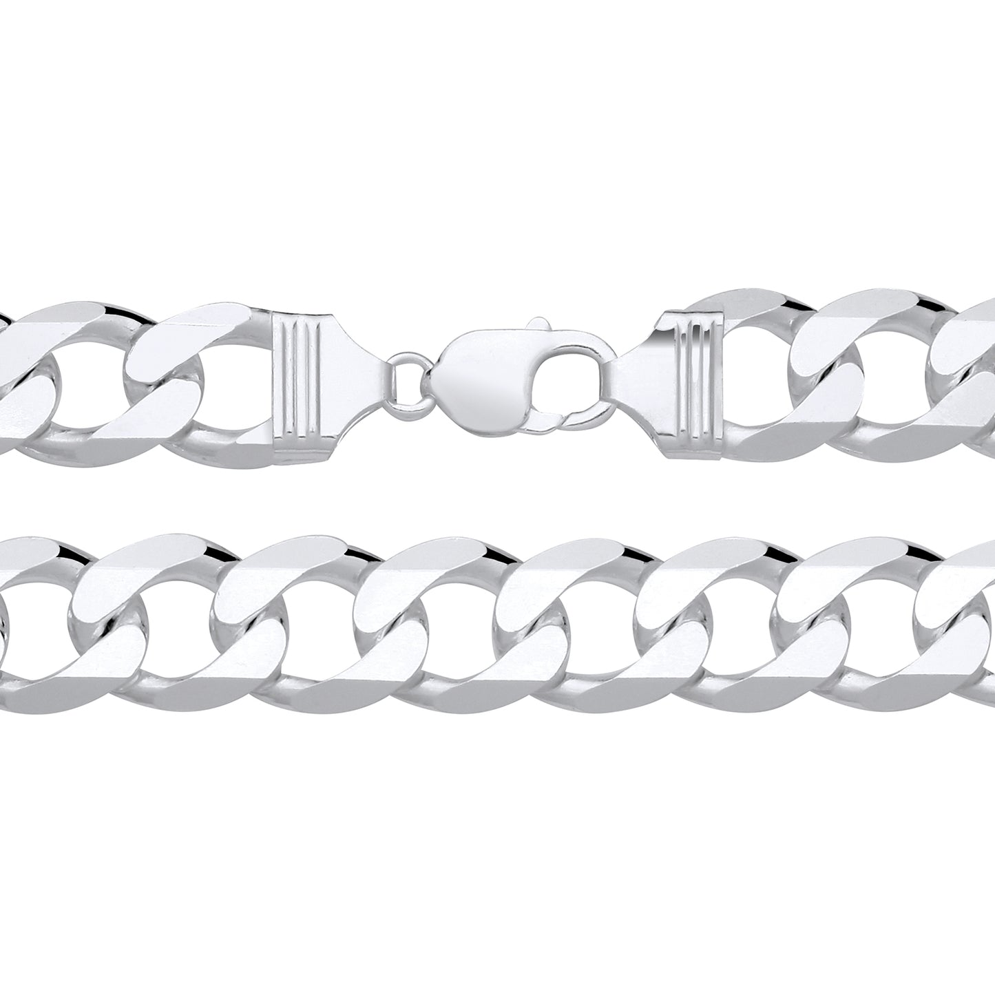 925 Silver 9" Curb Bracelet